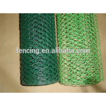 pvc coated hexagonal wire netting/galvanized hexagonal chicken wire netting(export)